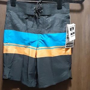 NWT Kid's Smile You're In Boardshorts